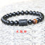 Simple Constellation Obsidian Beaded Bracelet Set