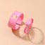 Fashion Star Butterfly Airplane Metal Unisex Open Ring Set - Creative Animal Design Adjustable Rings