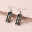 1 Pair Cartoon Style Fashion Simple Style Cat Alloy Patchwork Glass Women'S Drop Earrings
