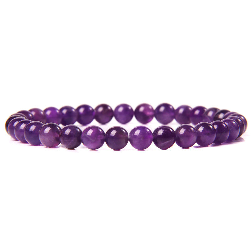 Fashion Natural Stone Crystal Agate Beaded Bracelet for Women