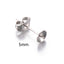 50 PCS Stainless Steel Ear Nuts for DIY Jewelry Making