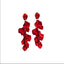 IG Style Retro Flower Arylic Plating Women'S Drop Earrings