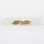 Elegant Vintage White Pearl Women's Chain Belt