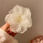 Women's Shiny Flower Organza Hair Clip - Spring & Summer Vacation Style Hairpin