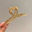 Fashion Geometric Metal Hair Claw Clip for Women