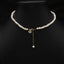 Original Design Heart Shape Freshwater Pearl 18k Gold Plated Pendant Necklace