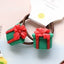 Fashion Cartoon Character Acrylic Hair Tie Set for Kids - Santa Claus Design