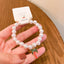 Cute Cartoon Character Acrylic Beaded Kid's Pearl Princess Bracelet - Ocean Wind Alloy Student Jewelry