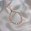 Retro Geometric Freshwater Pearl Beaded Bracelet - European Court Style Jewelry