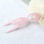 Women's Casual Solid Color U-Shaped Wavy Hairpin - Versatile Headwear for Back of Head Styling