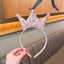 Sweet Crown Sequin Hair Band for Girls - Princess Tiara Headband Gift