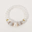 Pastoral Style Pearl and Crystal Beaded Women's Bracelet