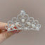 Children's Geometric Pearl Alloy Crown Hair Comb