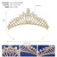 Sweet Alloy Rhinestone Crown for Weddings and Special Occasions