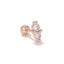 Geometric Devil's Eye Zircon Inlay Ear Cartilage Studs and Earrings