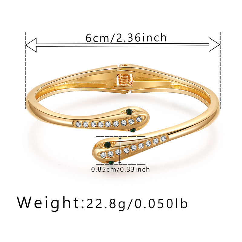 Simple Style Solid Color Metal Plating Gold Plated Women's Bangle