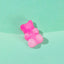 Fashion Contrast Color Gummy Bear Resin Accessories and Stud Earrings