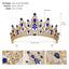 Retro Rhinestone Alloy Crown for Weddings and Ceremonies