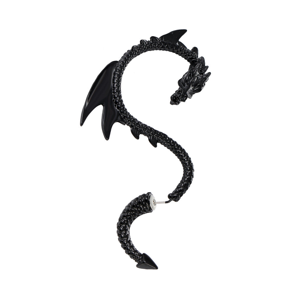 Hip-hop Dragon Alloy Women's Ear Clips 1 Piece