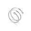 Foreign Trade Supply New Simple Elegant Stainless Steel Ring European And American New Personalized Multi-Layer Creative Ring