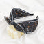 Fashion Print Bow Knot Wide Cloth Headband for Women