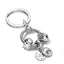 Cute Letter Titanium Steel Unisex Keychain Pendant