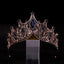 Lady Crown Alloy Inlay Gemstone Bridal Tiara Crystal Princess Headpiece