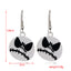 Halloween Skull Spider Pumpkin Alloy Earrings Set