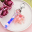 Acrylic Cartoon Elephant Keychain Pendant for Women's Bag