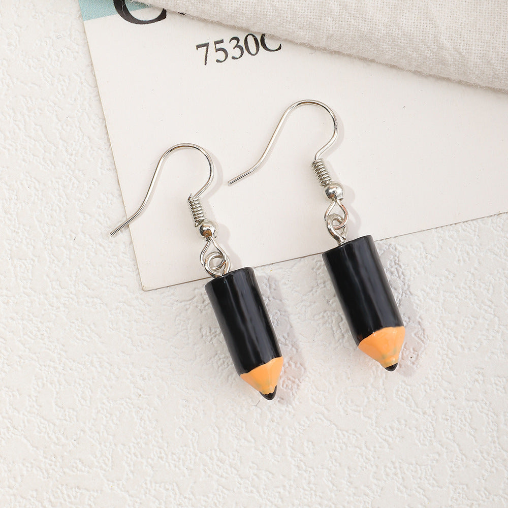 Fashion Cute Pencil Earrings Wholesale