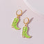 Fashion Western Cowboy Girl Dripping Boots Earrings Wholesale