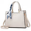 Women's Elegant PU Leather Tote & Crossbody Bag for Weddings and Everyday Use