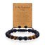 Tiger Eye Beaded Men's Bracelet - Woven Design Gift for Him