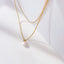 Elegant Geometric Freshwater Pearl Irregular Beaded Necklace