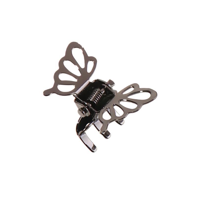 Women's Minimalist Butterfly Metal Hair Claw Clip