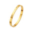 Simple Style Heart Shape Diamond Titanium Steel Wholesale Bangle