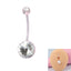 Casual Modern Acrylic Maternity Belly Ring