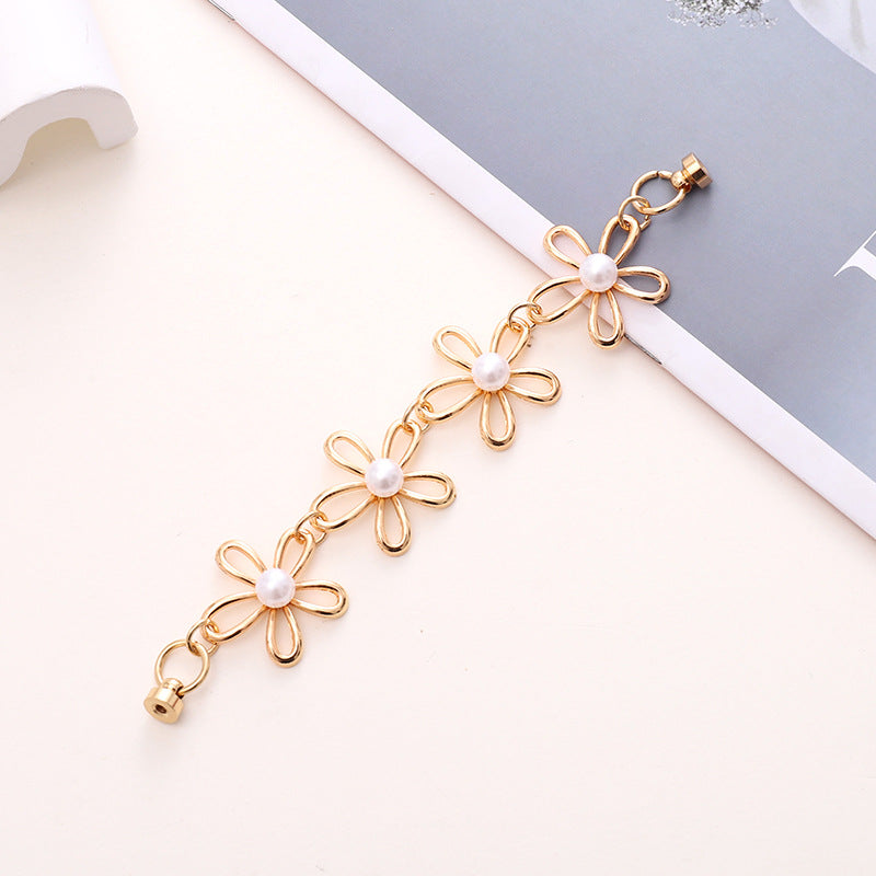 Metal Pearl Star Bear Heart Shape DIY Accessories for Shoes and Phone Cases