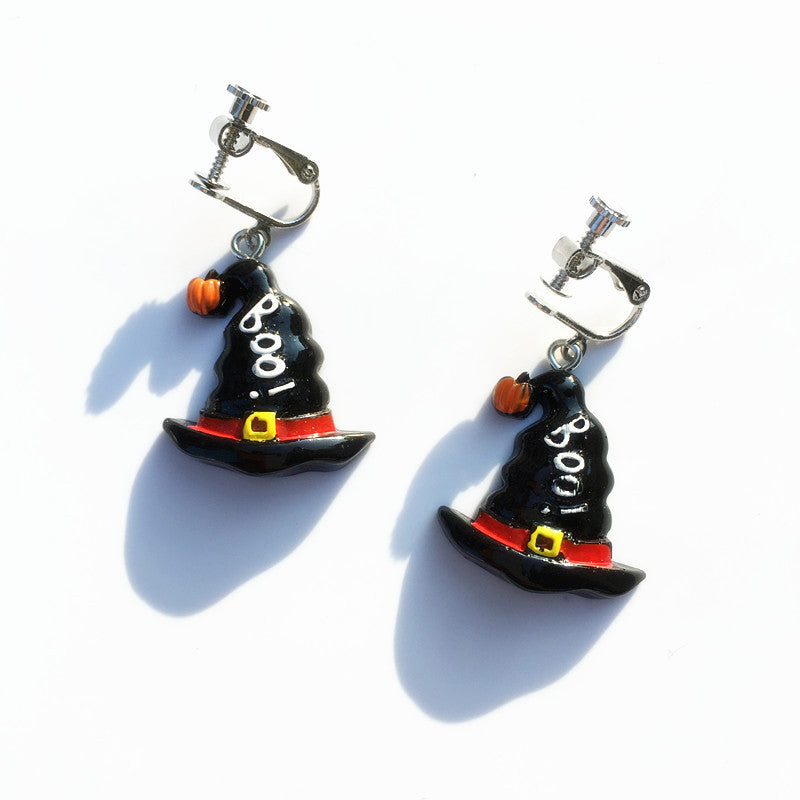 Novelty Bat Resin Epoxy Women'S Earrings 1 Pair