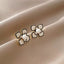 Elegant Bow Knot Pearl Drop Earrings - 2024 Silver Alloy Luxury Design