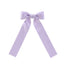 Children's Macaron Bow Knot Hair Clip - Solid Color Cute Hairpin Ornament