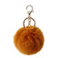 Fashion Faux Rabbit Fur Pom Pom Keychain Accessory 8cm