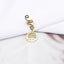 Fashion Alloy Flower Hair Buckle with Butterfly Pendant and Spiral Hair Rings