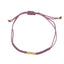 Simple Style Multicolor Braided Rope Copper Beaded 18k Gold Plated Unisex Friendship Bracelets