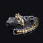 Punk Dragon Alloy Plated Men's Retro Keel Bracelet