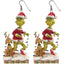 Cartoon Character Grinch Christmas Acrylic Drop Earrings