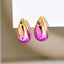 1 Pair Minimalist Water Droplet Acrylic Earrings