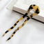 Women's U-Shape Leopard Acetate Hairpin - Wavy High-End Hair Accessory