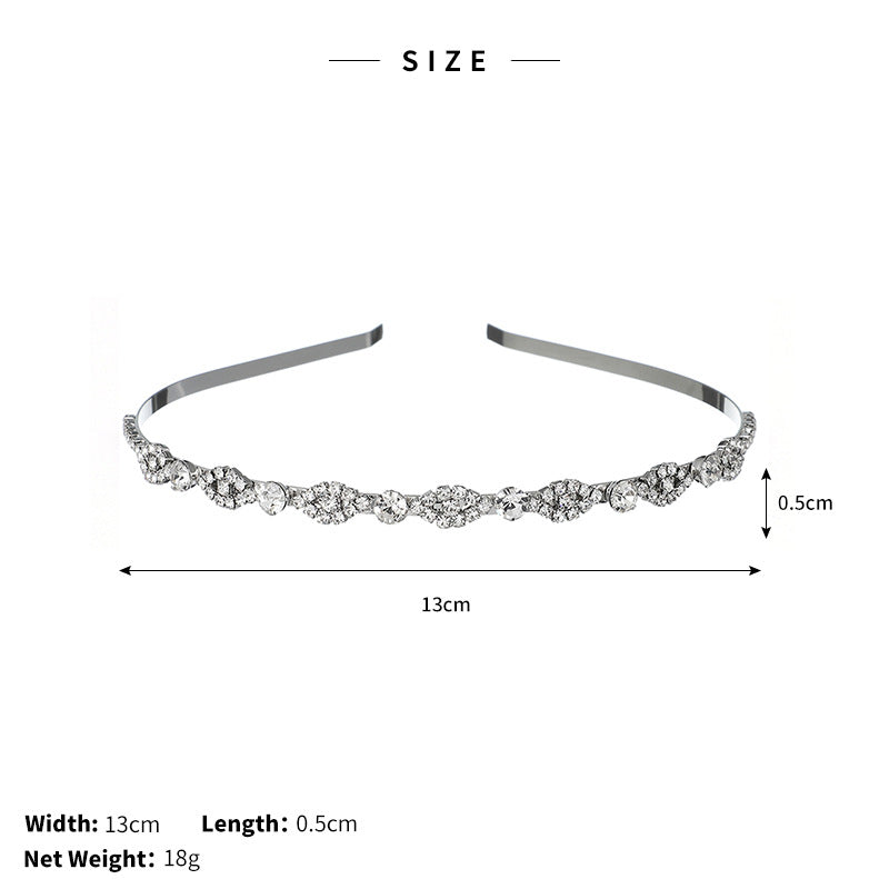 Elegant Rhinestone Embellished Hair Band