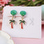 1 Pair Kids' Cartoon Unicorn Star Moon Butterfly Alloy Drop Earrings Ear Clips